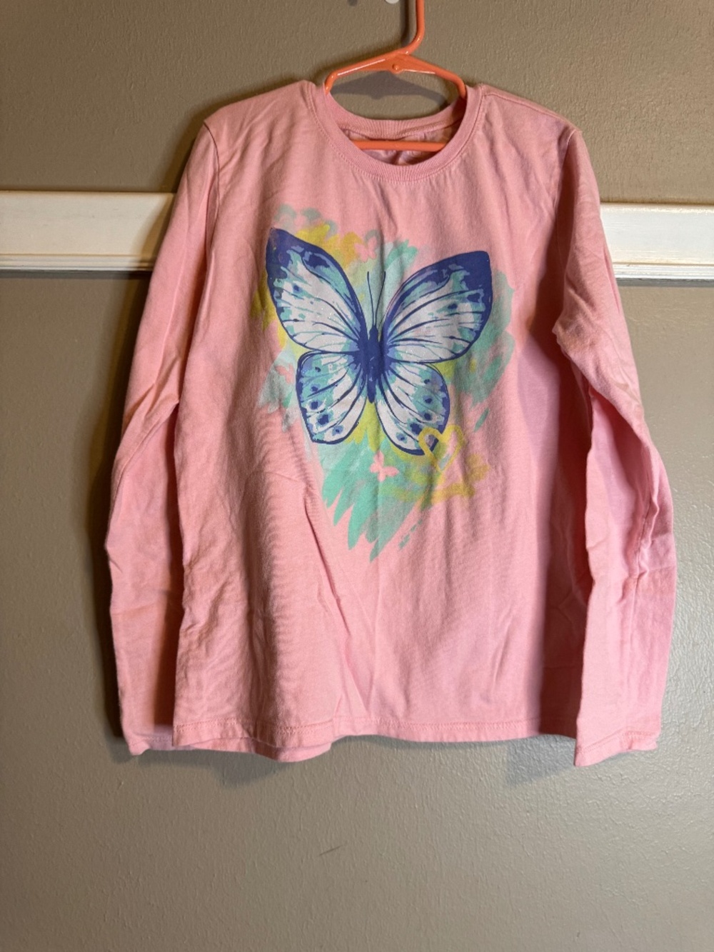 Glitter Butterfly Long Sleeve